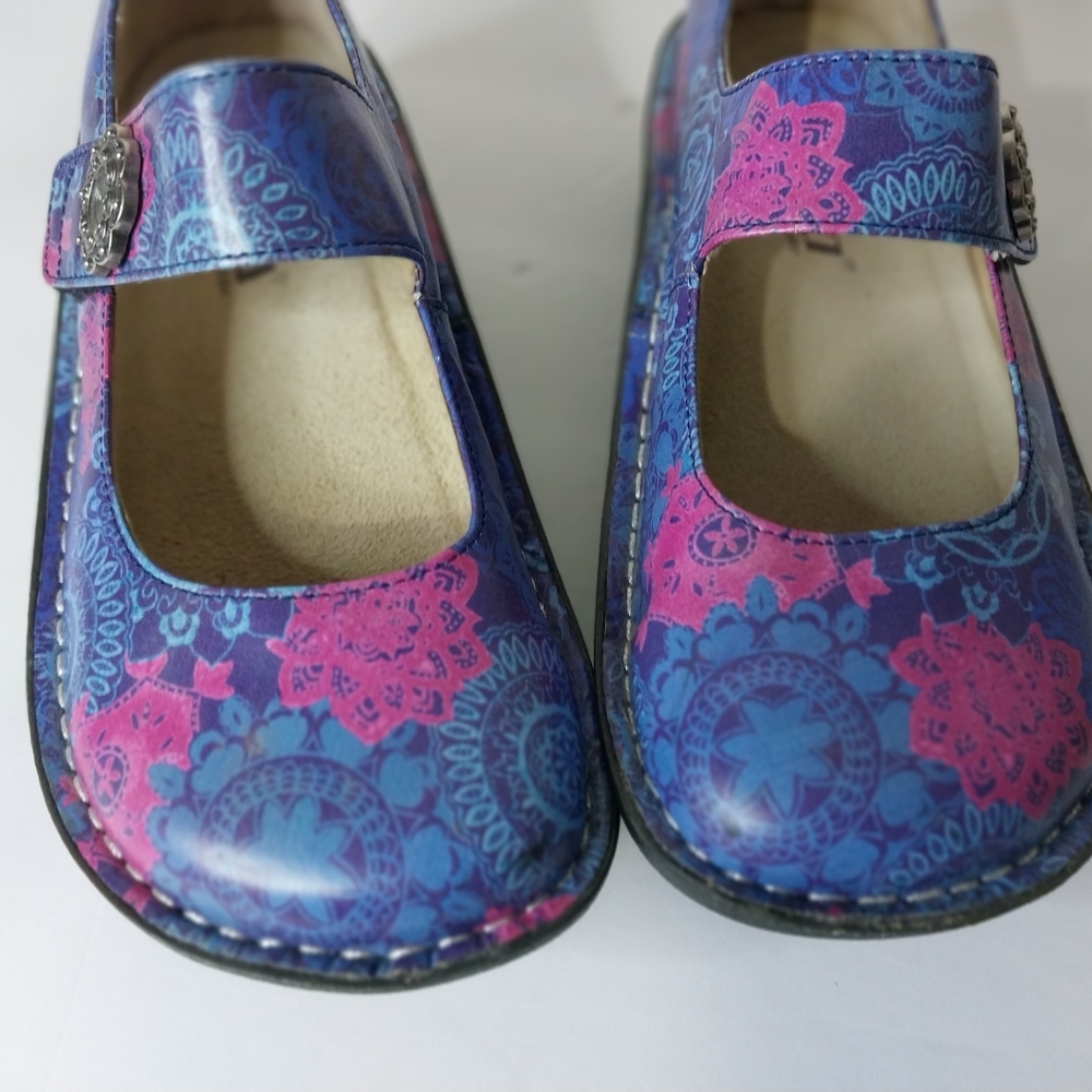 ALEGRIA Clogs Shoes Size 3 Girls Leather Upper